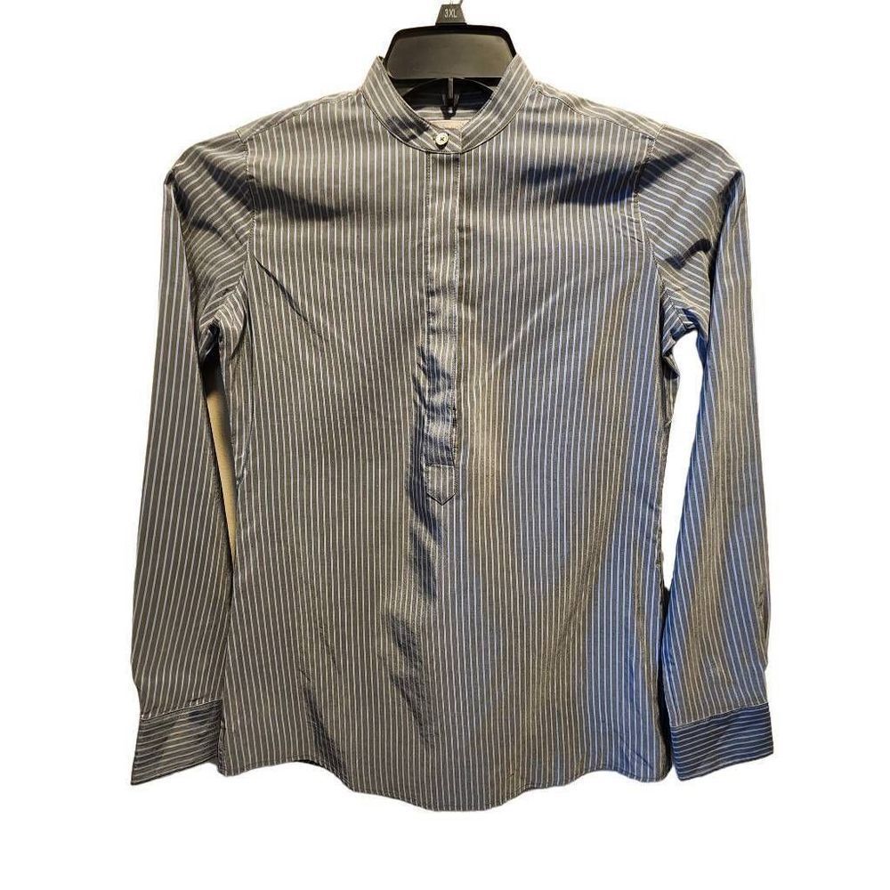 Ann Mashburn Women's Striped Silk Blend Tunic - Size XS